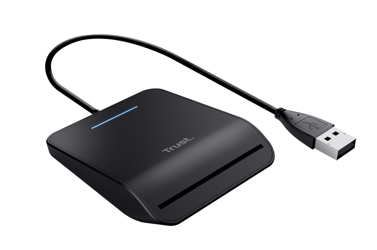 EAN 8713439238907 - Trust Primo lector de tarjeta inteligente Interior USB CardBus+USB 2.0 Negro imagen 1