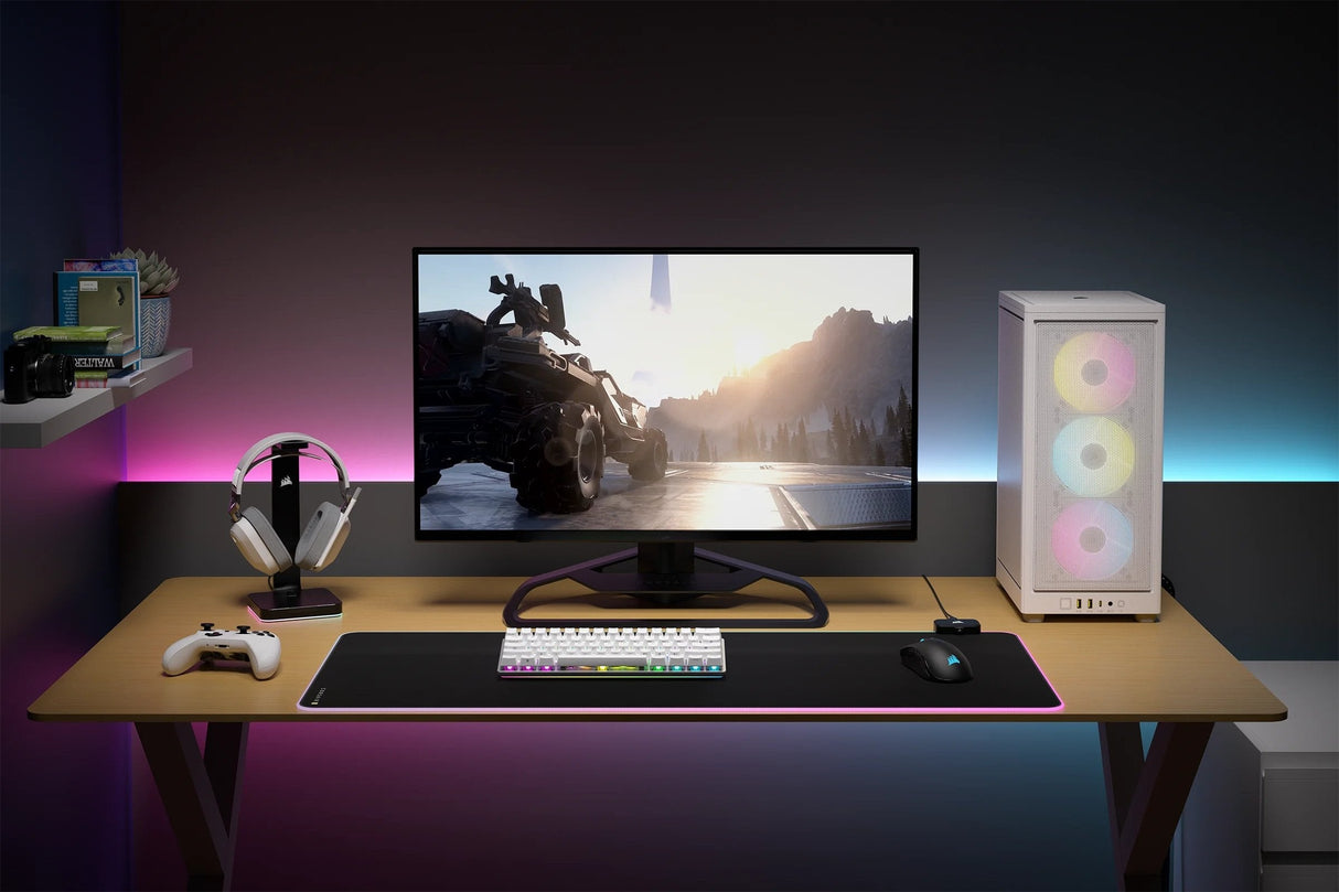 Caja Mini Itx Icue 2000d Rgb Airflow White Corsair