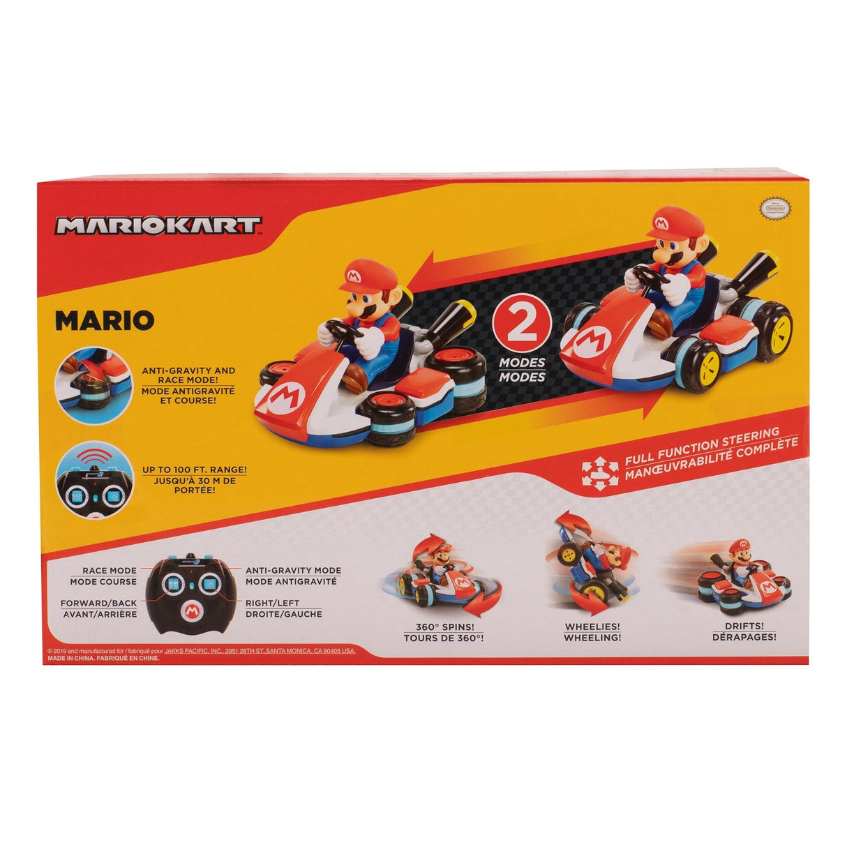 Coche Mini Rc Racer Mario Kart Nintendo Radio Control