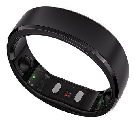Ringconn Smart Ring Gen2 Für Frauen Und Männer - Schlaf- Und Fitness Tracking Wearable - Herzfrequenz - Matt-Schwarz Grösse 10