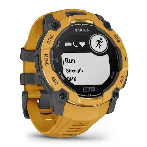 Instinct 3,50mm,Solar,Sunburst/Gray, Sunburst/Gray Band, Ww