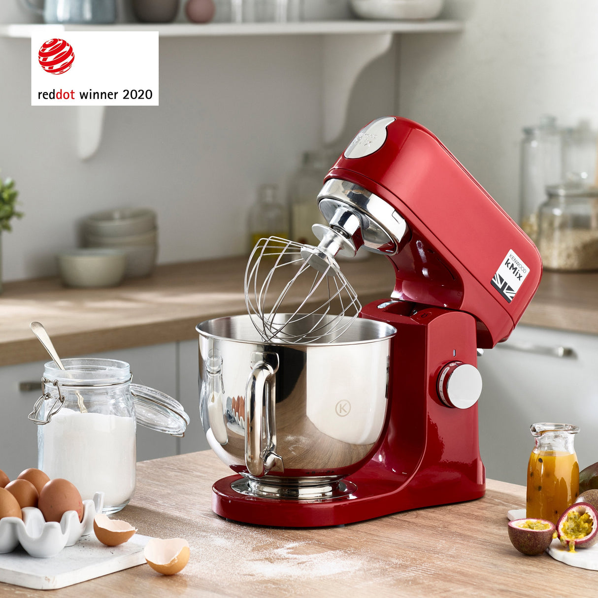 Kenwood Kmix Küchenmaschine Kmx750ar (Rojo, 1.000 Watt) 0w20011425