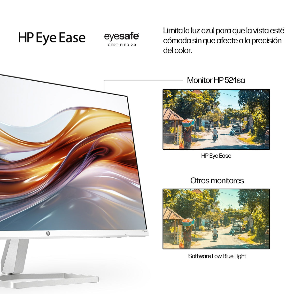 EAN 0197498938028 - HP Series 5 23.8 inch FHD Monitor with Speakers - 524sa pantalla para PC 60,5 cm (23.8") 1920 x 1080 Pixe imagen 10