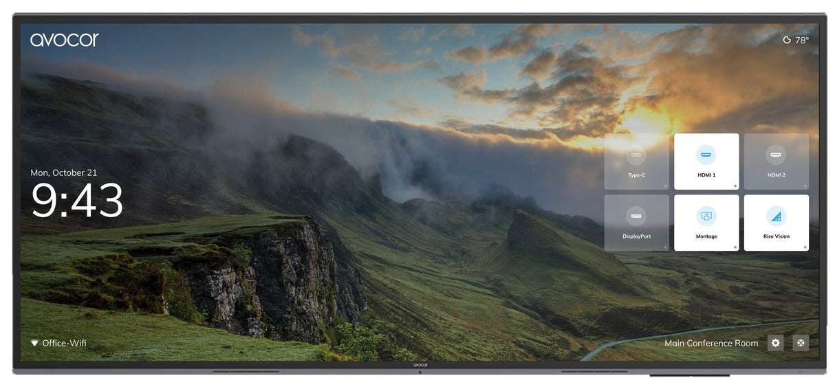 EAN 858323007721 - Avocor AVL-1050-D 105 5K 2,67 m (105") 5120 x 2160 Pixeles LCD imagen 1