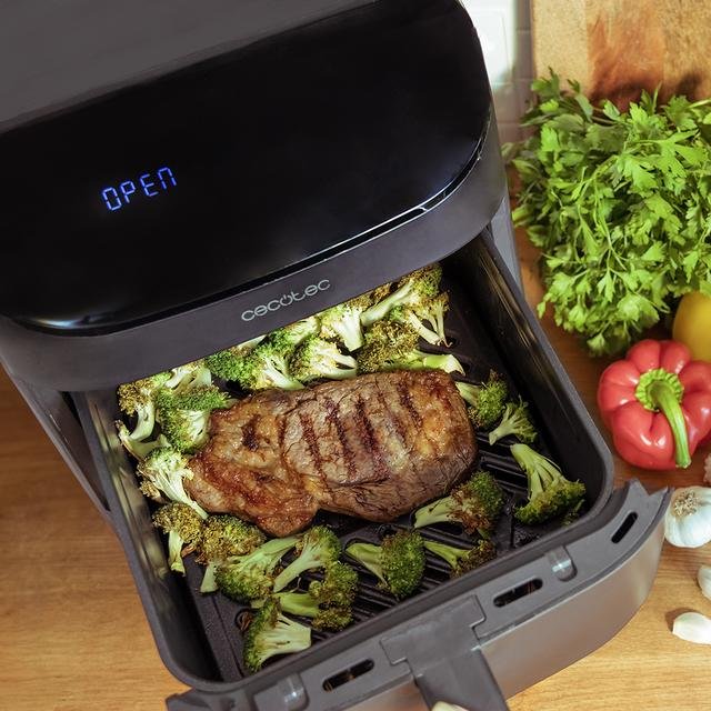 EAN 8435484032827 - Cecotec FoodCourt Sencillo 11 L Independiente Freidora de aire caliente Negro imagen 6