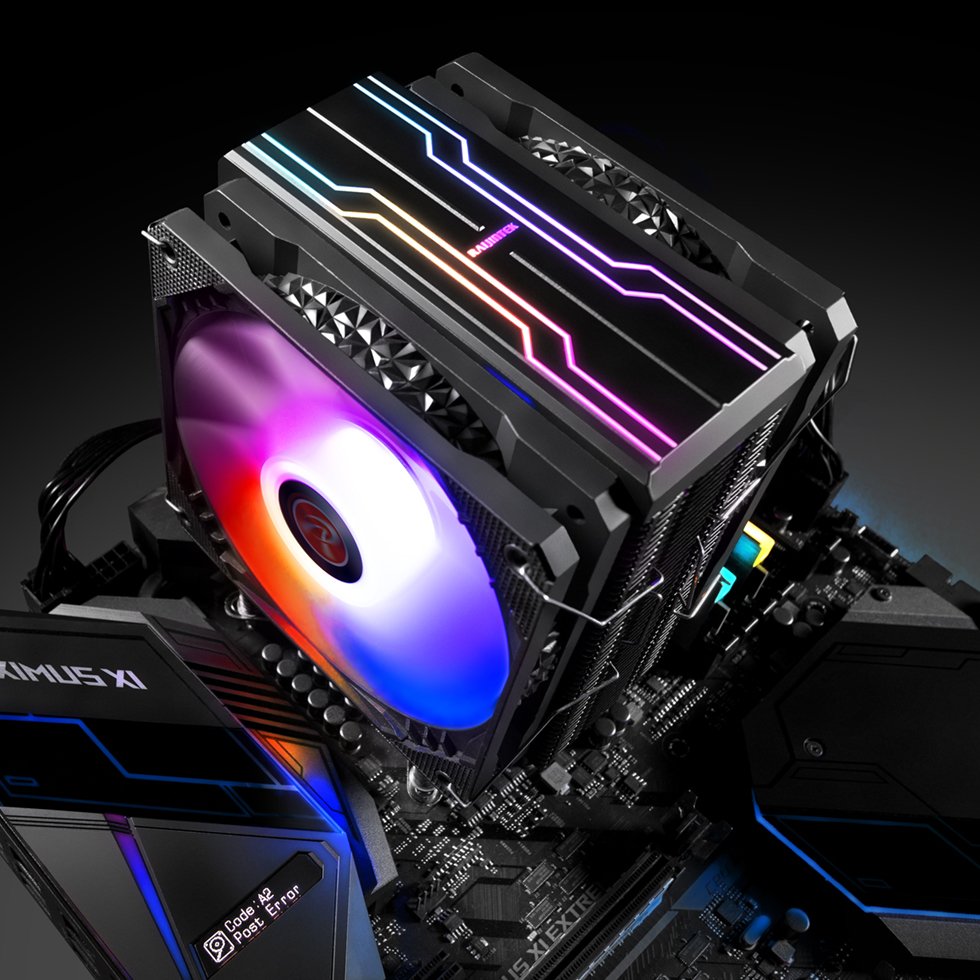 Enfriador De Cpu Raijintek Eleos 12 Duo Rbw 0r10b00221