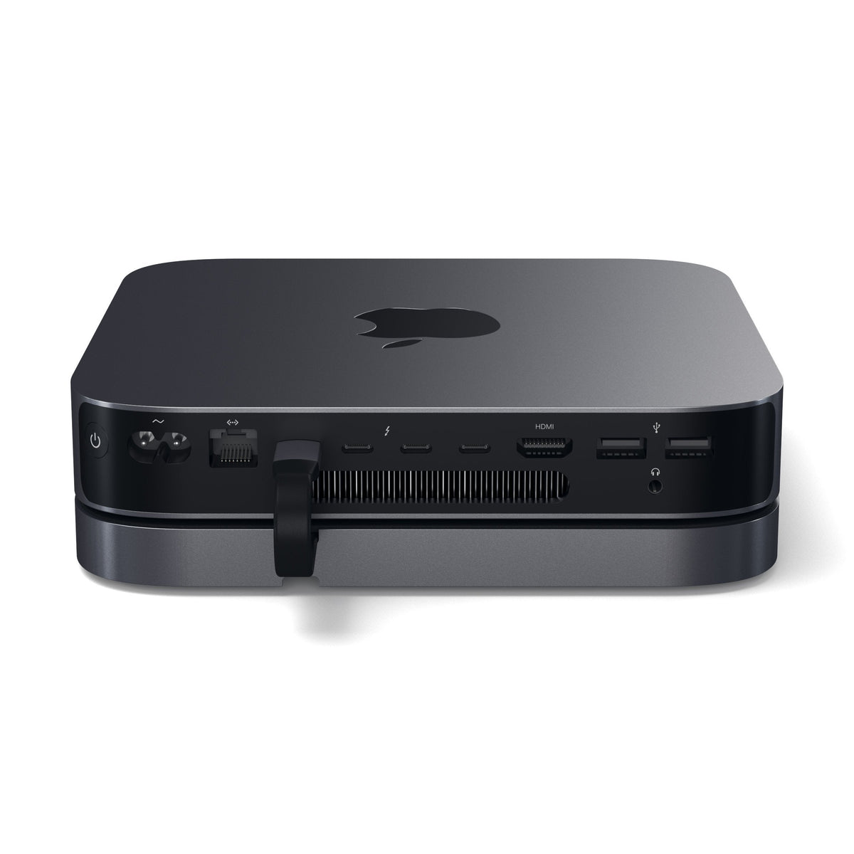Satechi Aluminum Do Mac Mini Usb-C (Usb-C, 3x Usb-A, Czytnik Kart Micro/Sd, Jack Port) (Gwiezdna Szarosc)