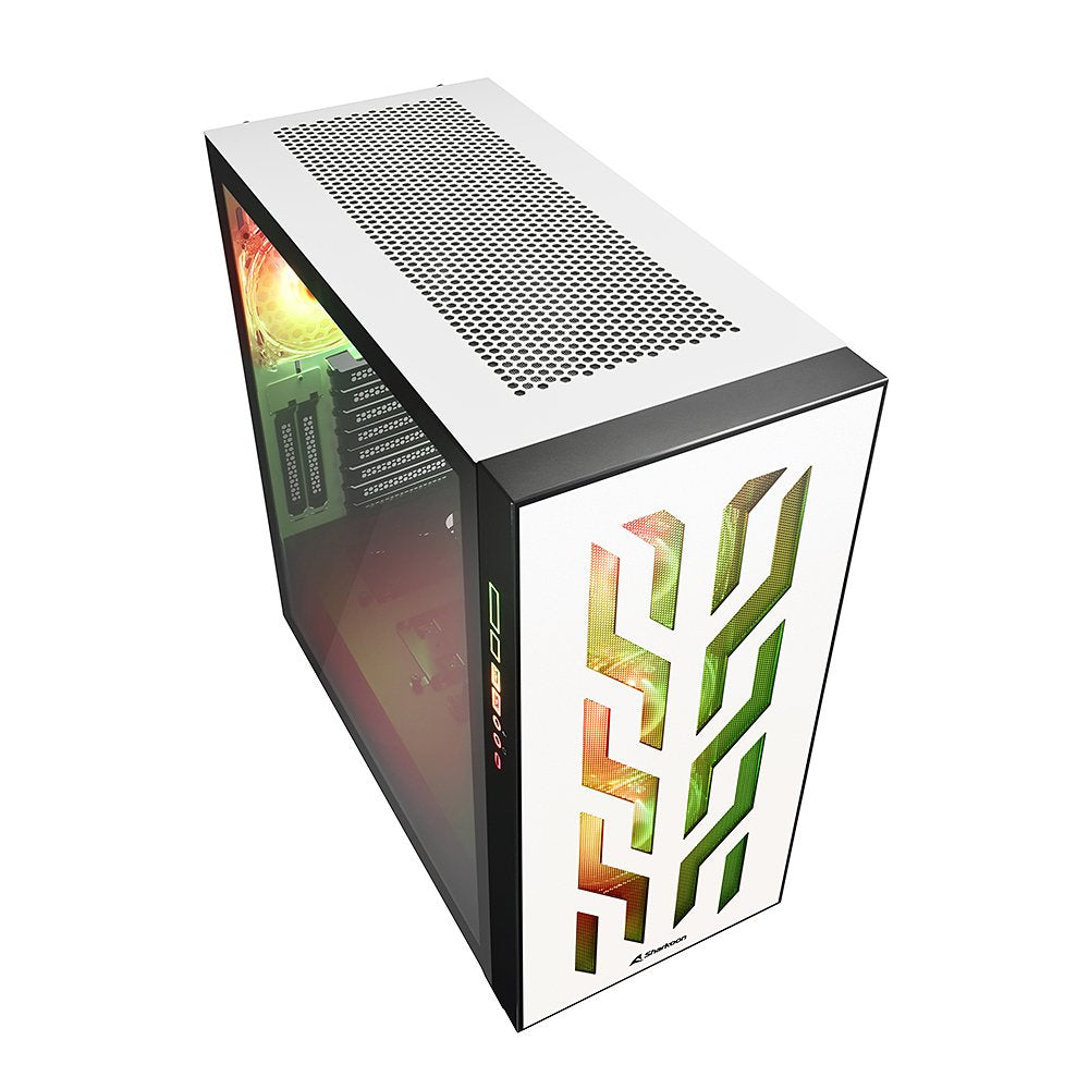 Caja Pc Sharkoon Elite Shark Ca300t Atx 2xusb3.0 Sin Fuente Blanco