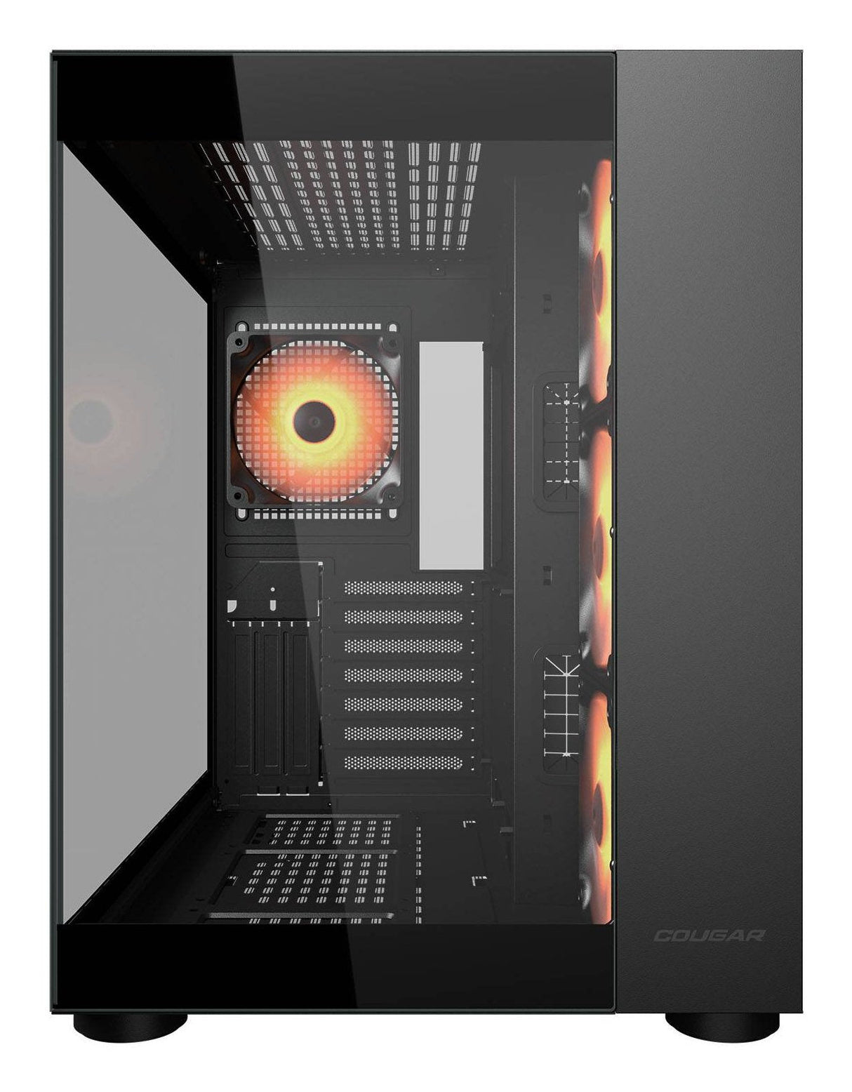 Cougar Caja Midi-Tower Fv150 Argb, Negro