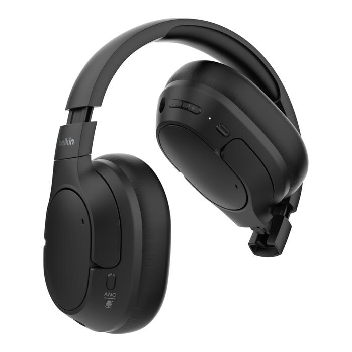EAN 0745883898244 - Belkin AUD008HQBK auricular y casco Auriculares Inalámbrico Diadema Llamadas/Música USB Tipo C Bluetooth imagen 3