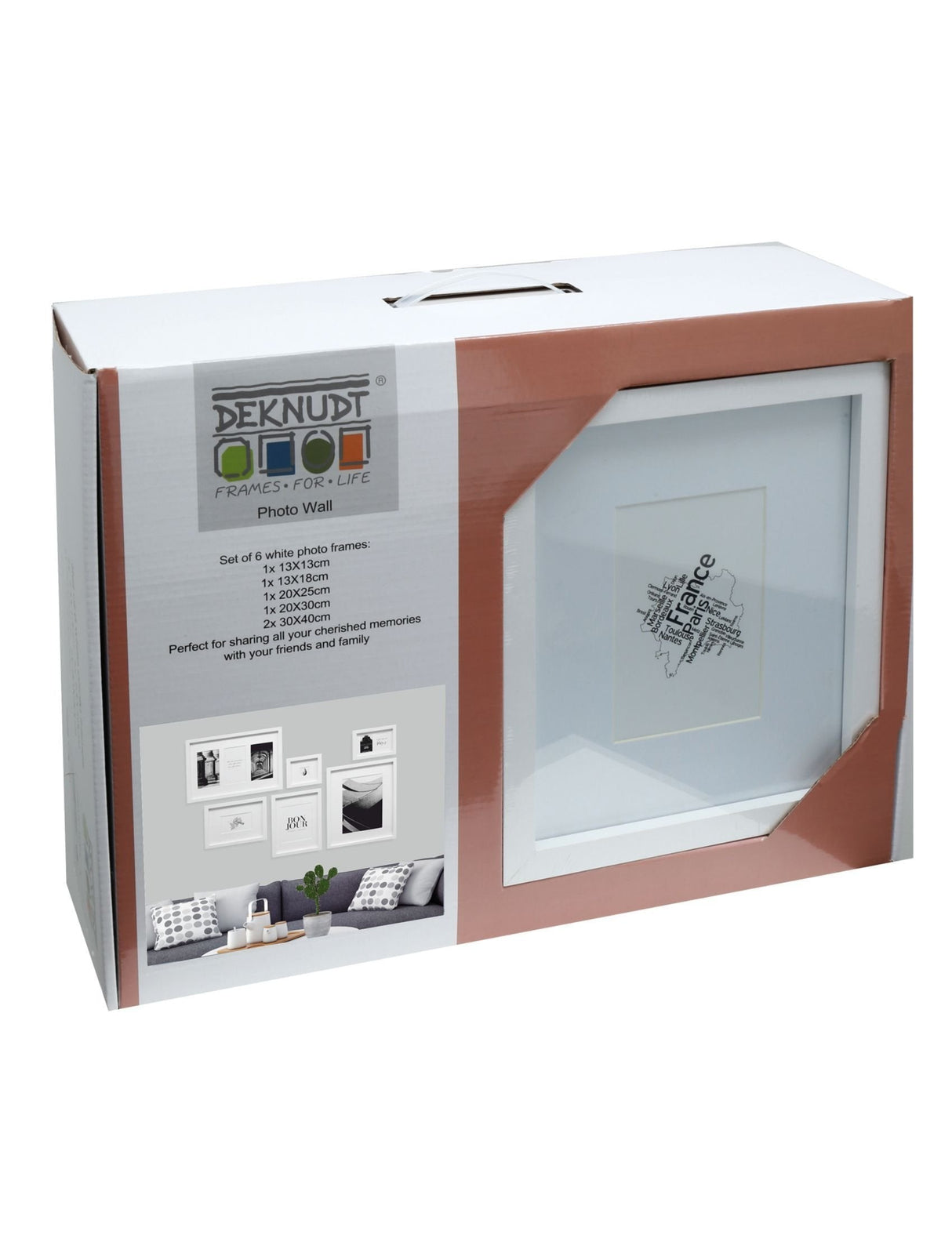 EAN 5412065644573 - Deknudt S46YK1 Marco digital Blanco imagen 4