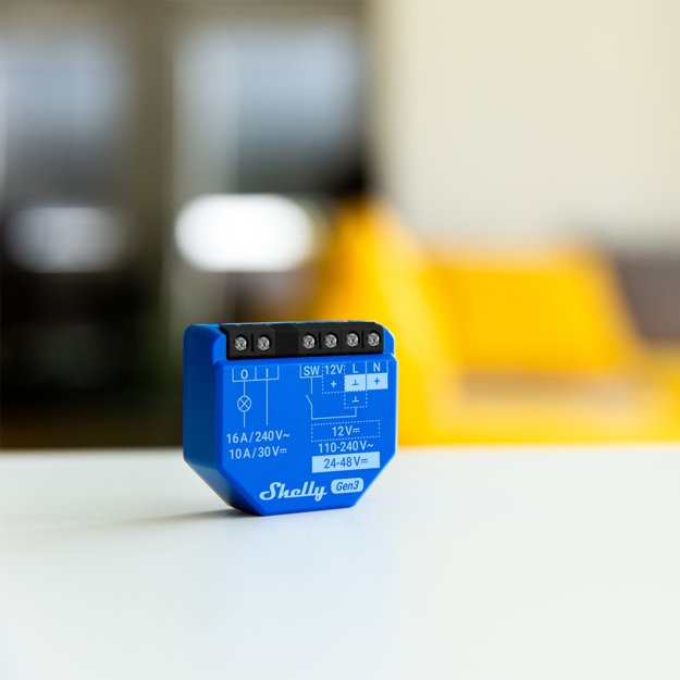 EAN 3800235261774 - Shelly 1 Gen3 Interruptor inteligente Azul imagen 2