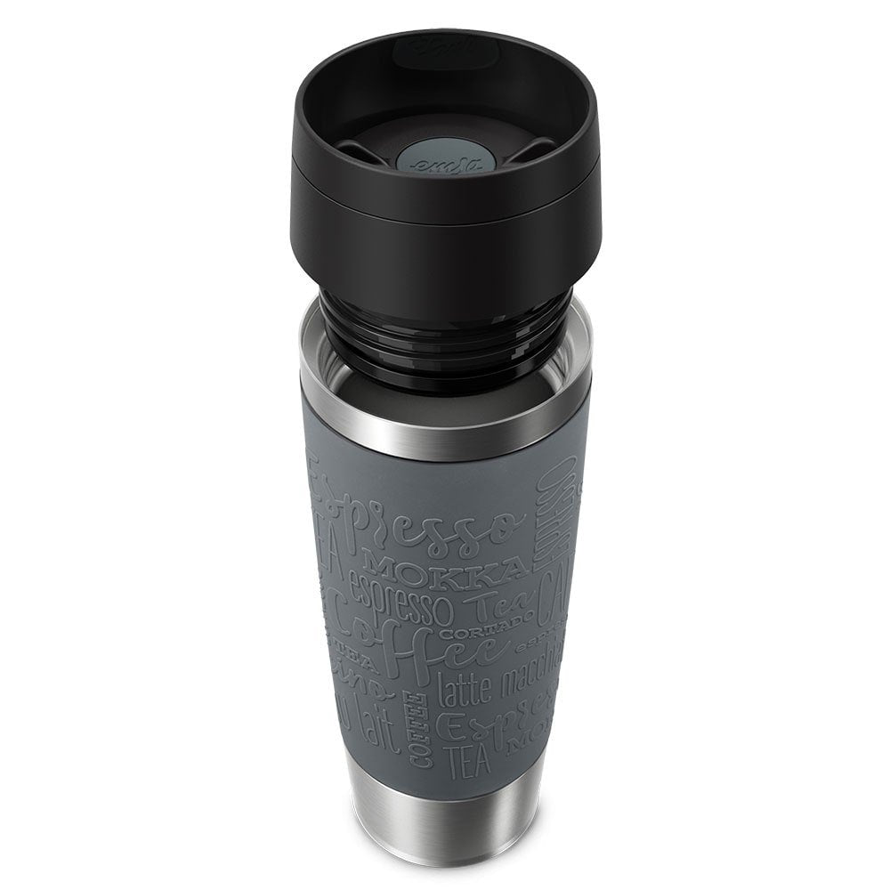 EAN 4009049545035 - EMSA Travel Mug Classic Grande 500 ml Gris, Acero inoxidable imagen 2
