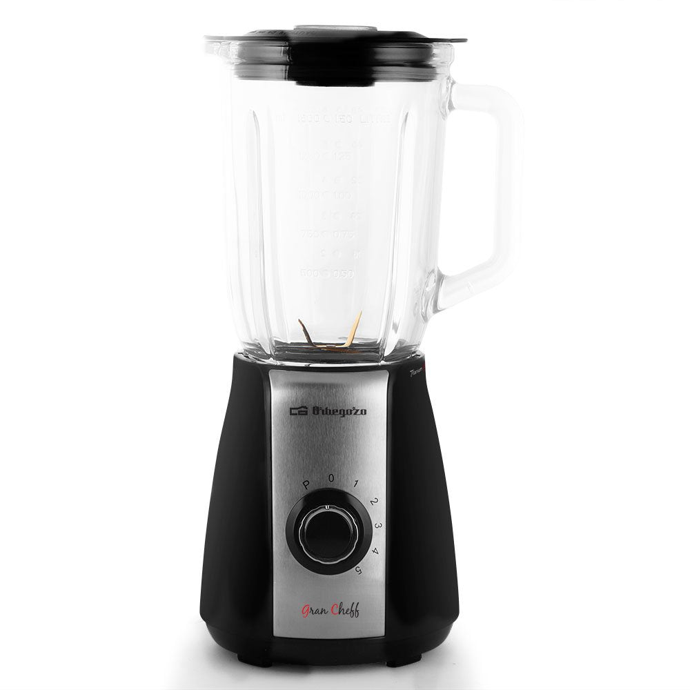 EAN 8435568400108 - Orbegozo BV 6575 licuadora 1,5 L Batidora de vaso 600 W Negro imagen 3