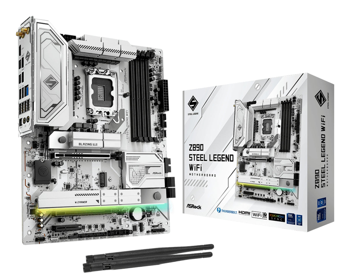 EAN 4710483947520 - Asrock Z890 Steel Legend WiFi Intel Z890 LGA 1851 (Socket V1) ATX imagen 1