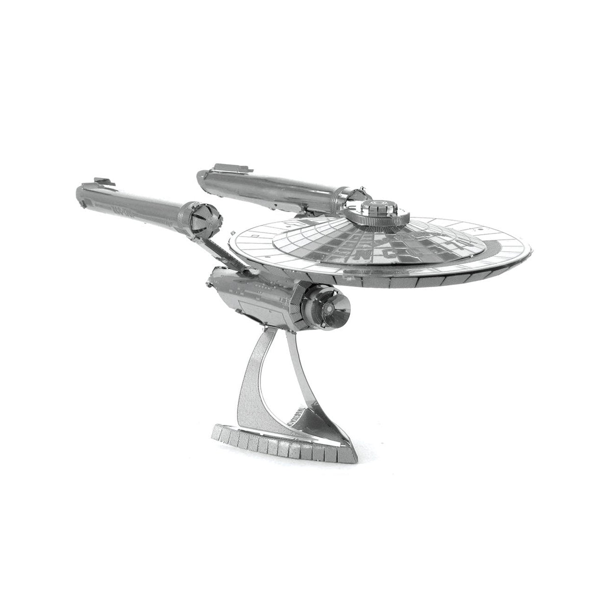 Maqueta 3d Metal Fascinations Star Trek Uss Enterprise Ncc-1701 Montaje Sin Pegamento Ni Soldadura