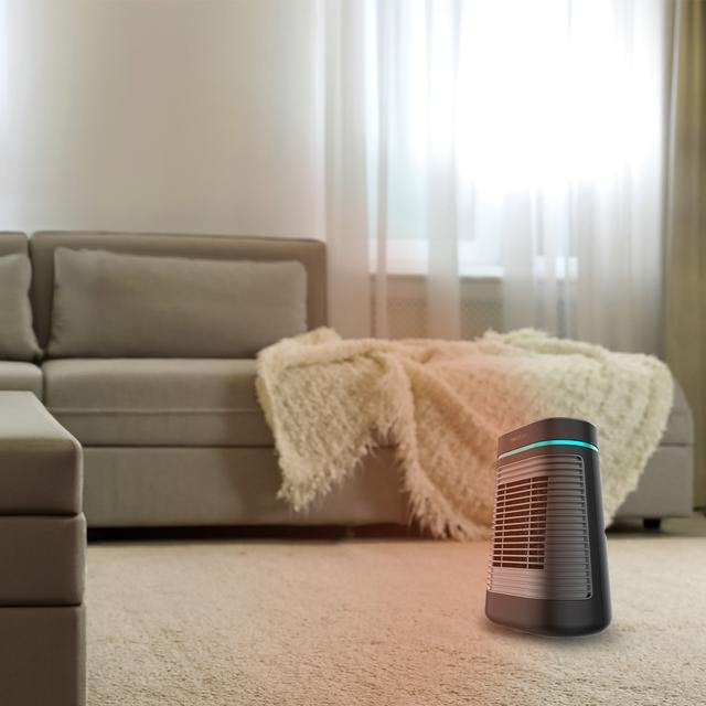 Calefactor Cecotec 08290 Eléctrico Interior Negro 1500 W Ventilador Eléctrico