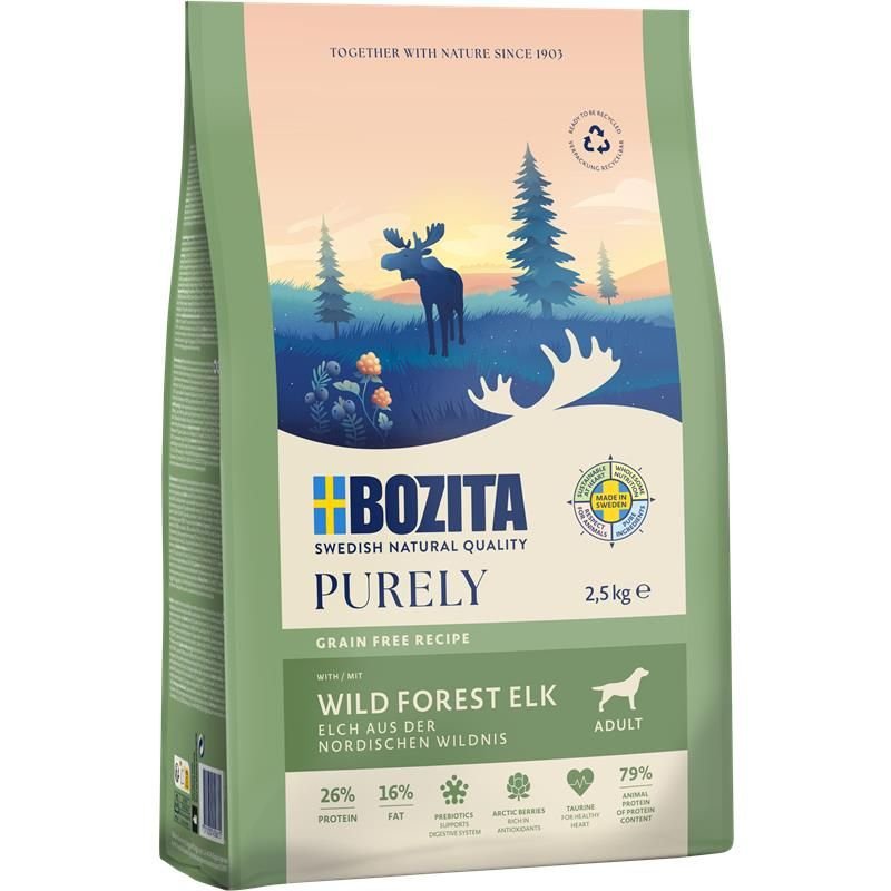 EAN 7311030450615 - Bozita 9117386 comida seca para perros 2,5 kg Adulto Elk imagen 1
