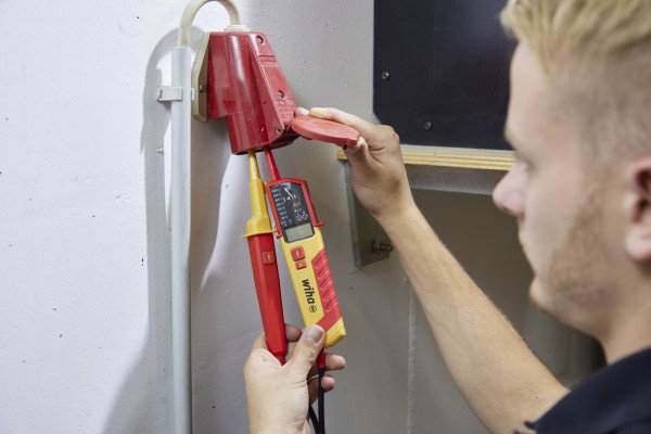 Wiha 45217 Destornillador De Electricista Rojo, Amarillo