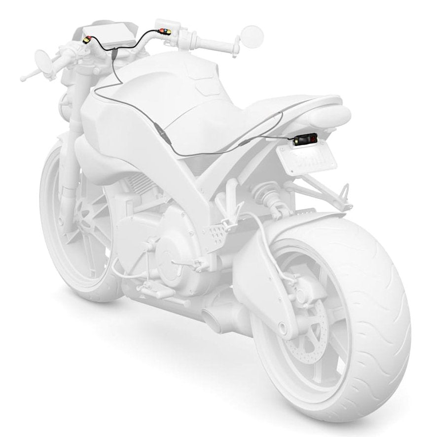 Garmin Zumo R1 Radar Motocicleta Negro