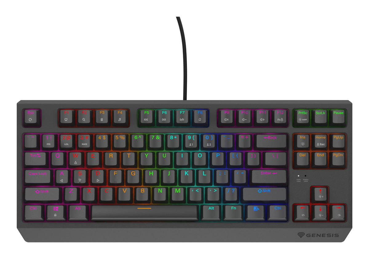 EAN 5901969443264 - GENESIS Thor 230 TKL Lite teclado Juego USB QWERTY Inglés Negro imagen 4