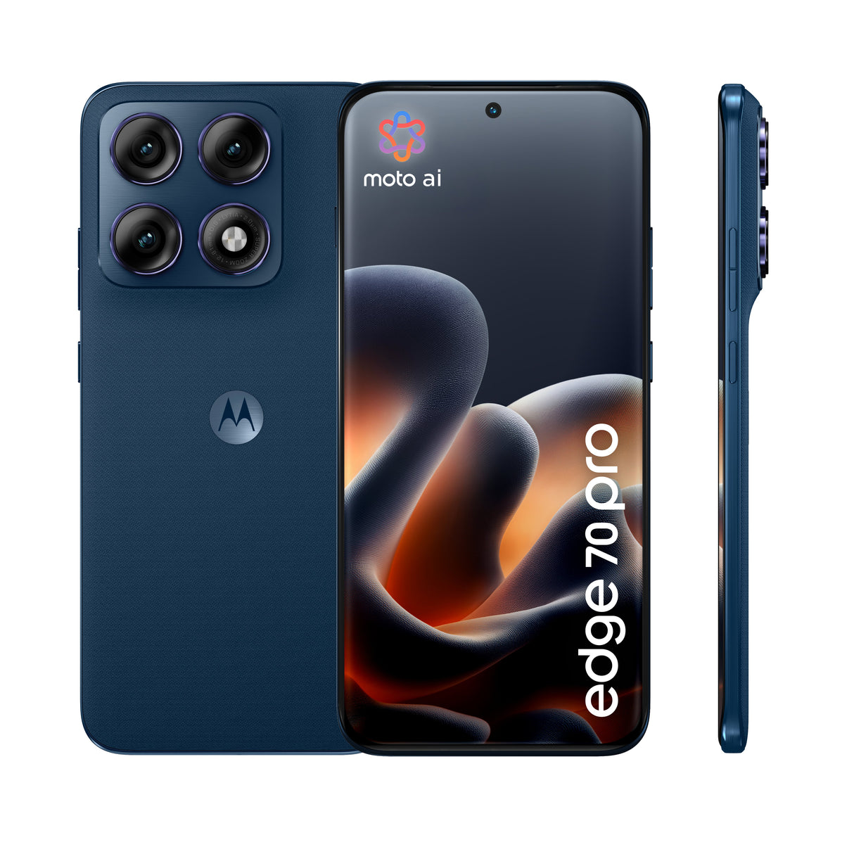 EAN 0840493615790 - Motorola edge 70 pro 17,2 cm (6.78") SIM doble Android 16.0 5G USB Tipo C 12 GB 512 GB 6500 mAh Azul oscu imagen 2