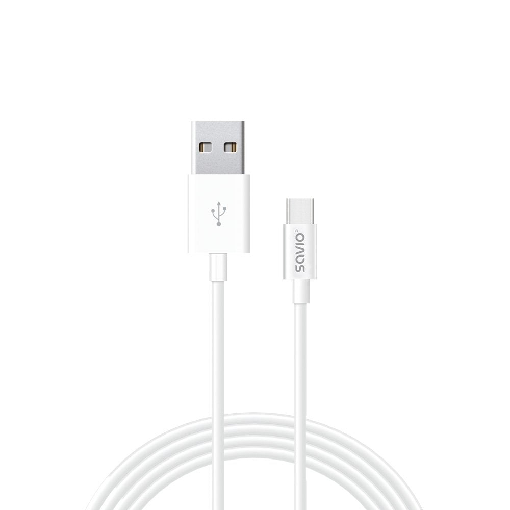 Savio Cl-125 Cable Usb 1 M 2.0 Usb A Usb C Blanco