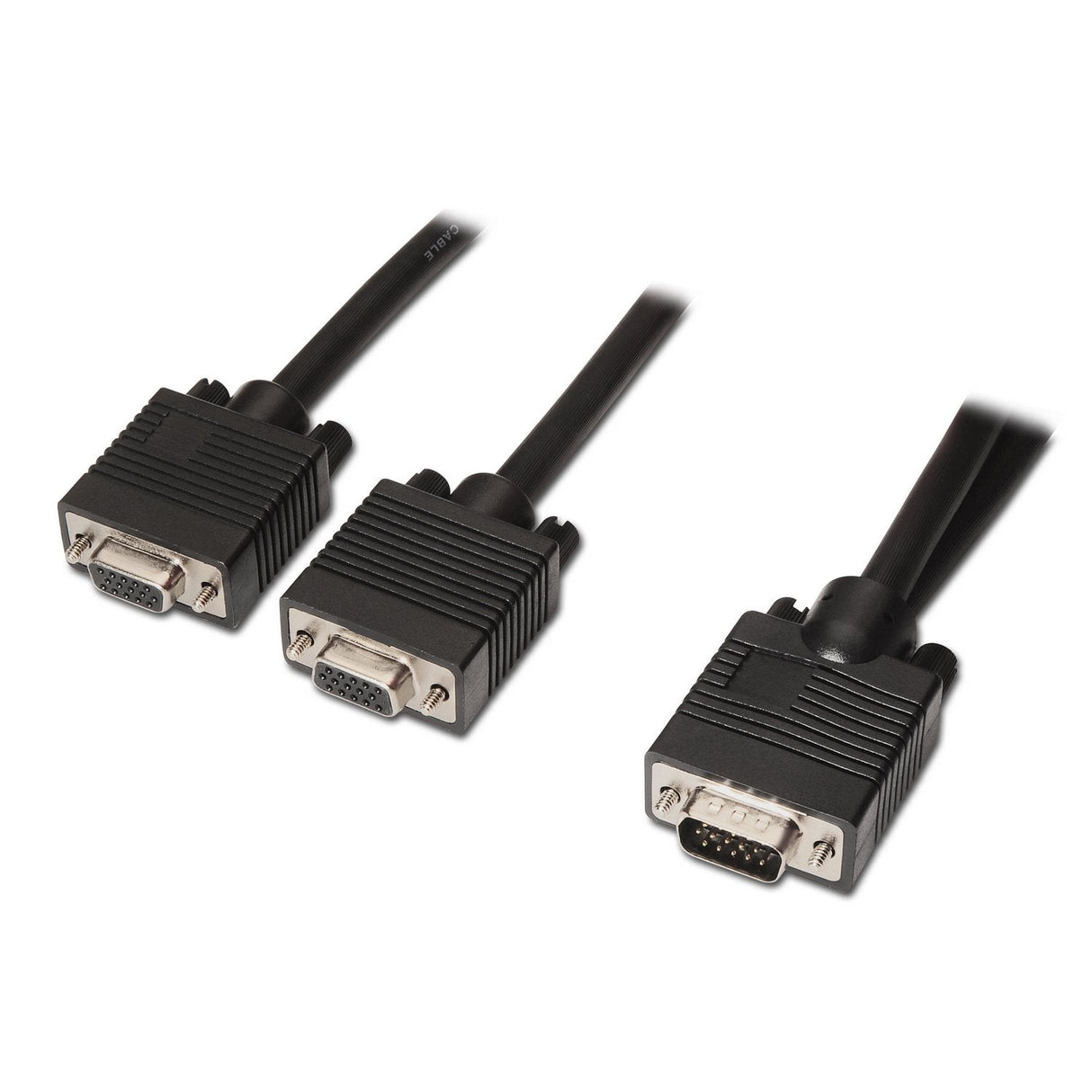Aisens Cable Bifurcador Svga - Hdb15/M-2xhdb15/H - 45cm - Negro