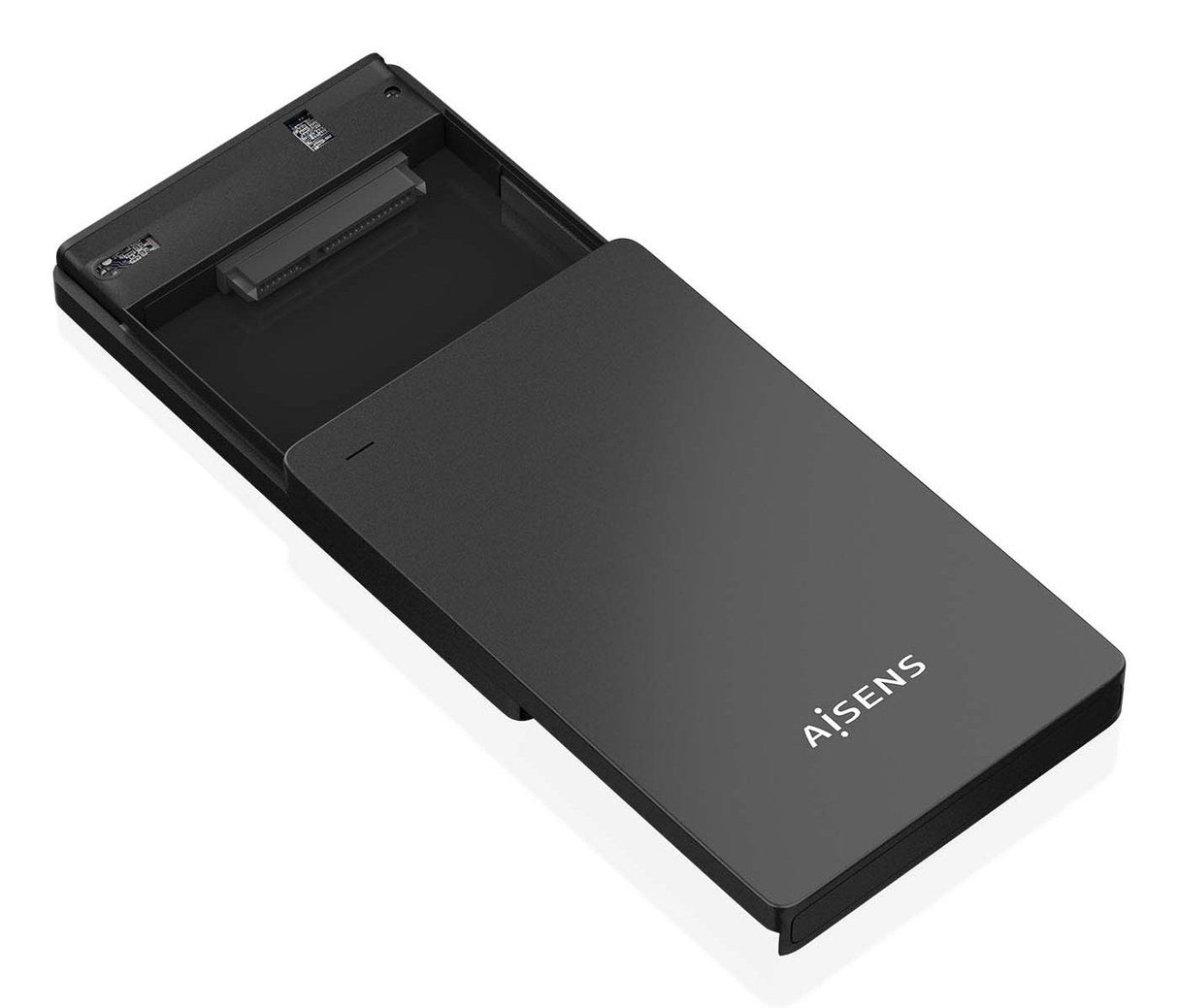 Aisens Caja Externa 2,5&Quot; Ase-2542b 9.5mm Sata A Usb-C Usb3.1 Gen1, Negra
