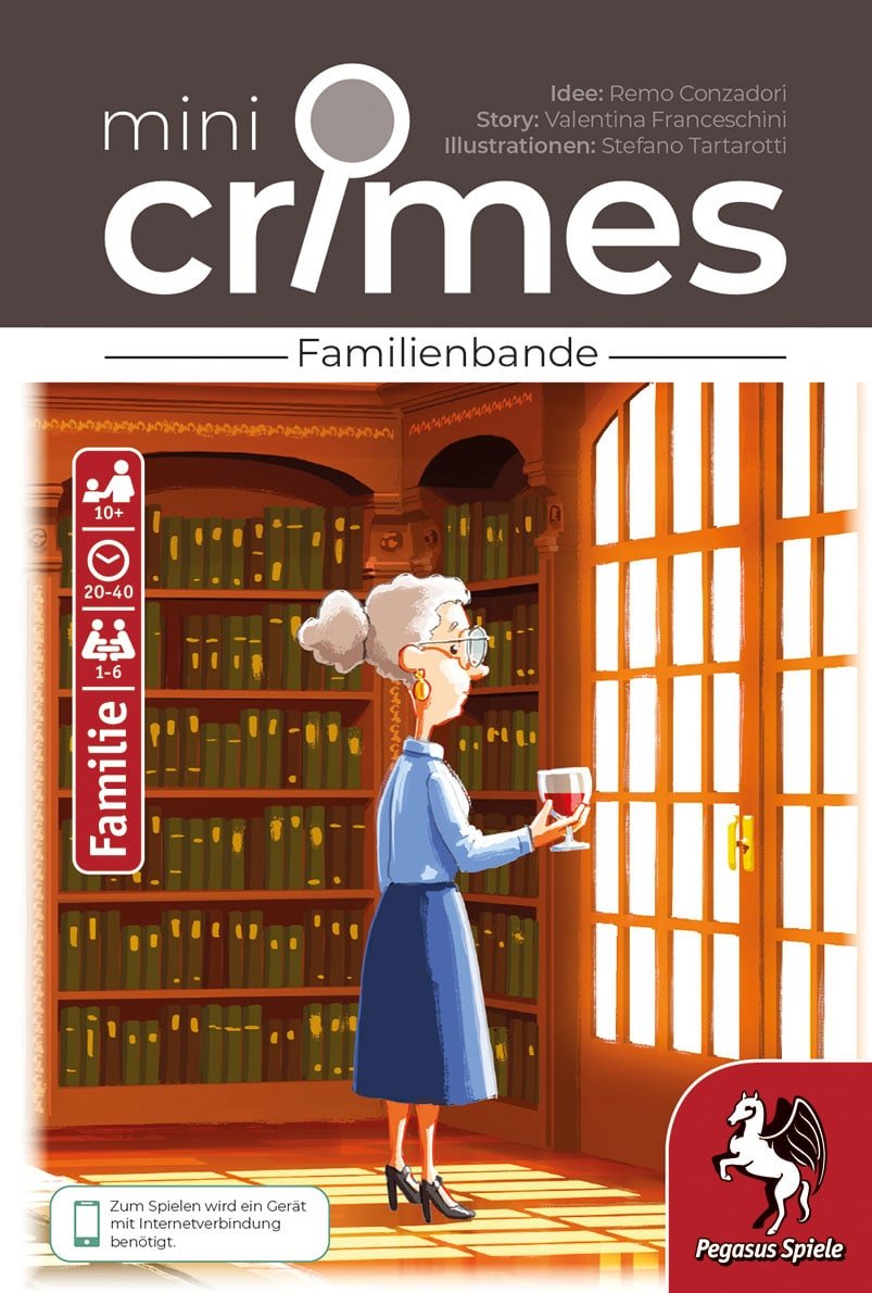 Pegasus Minicrimes: Lazos Familiares, Juego De Rompecabezas 19154g