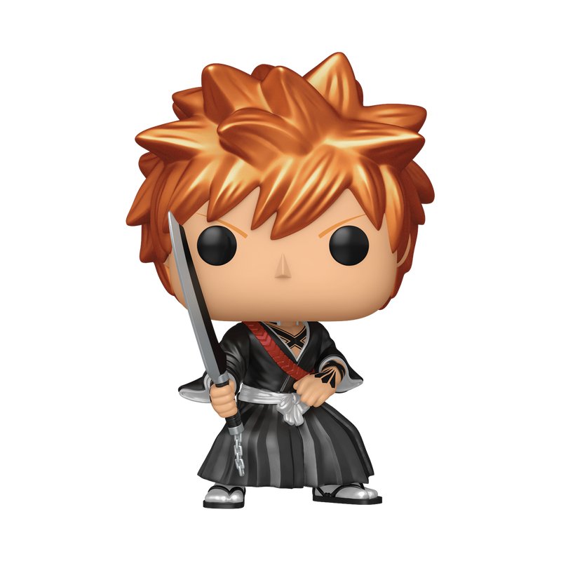 Funko Pop Animacion Bleach Ichigo Con Opcion Chase Metalica 75508