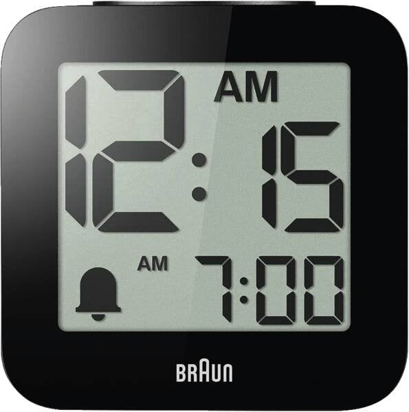 Braun Bc 25 Bp Schwarz Quarzwecker Mit Sprachausgabe