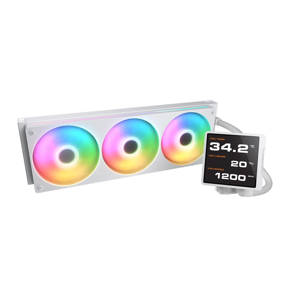 EAN 4710483779718 - COUGAR CGR-PSDVPRGB-W-360 Procesador Sistema de refrigeración líquida todo en uno 12 cm Blanco imagen 2