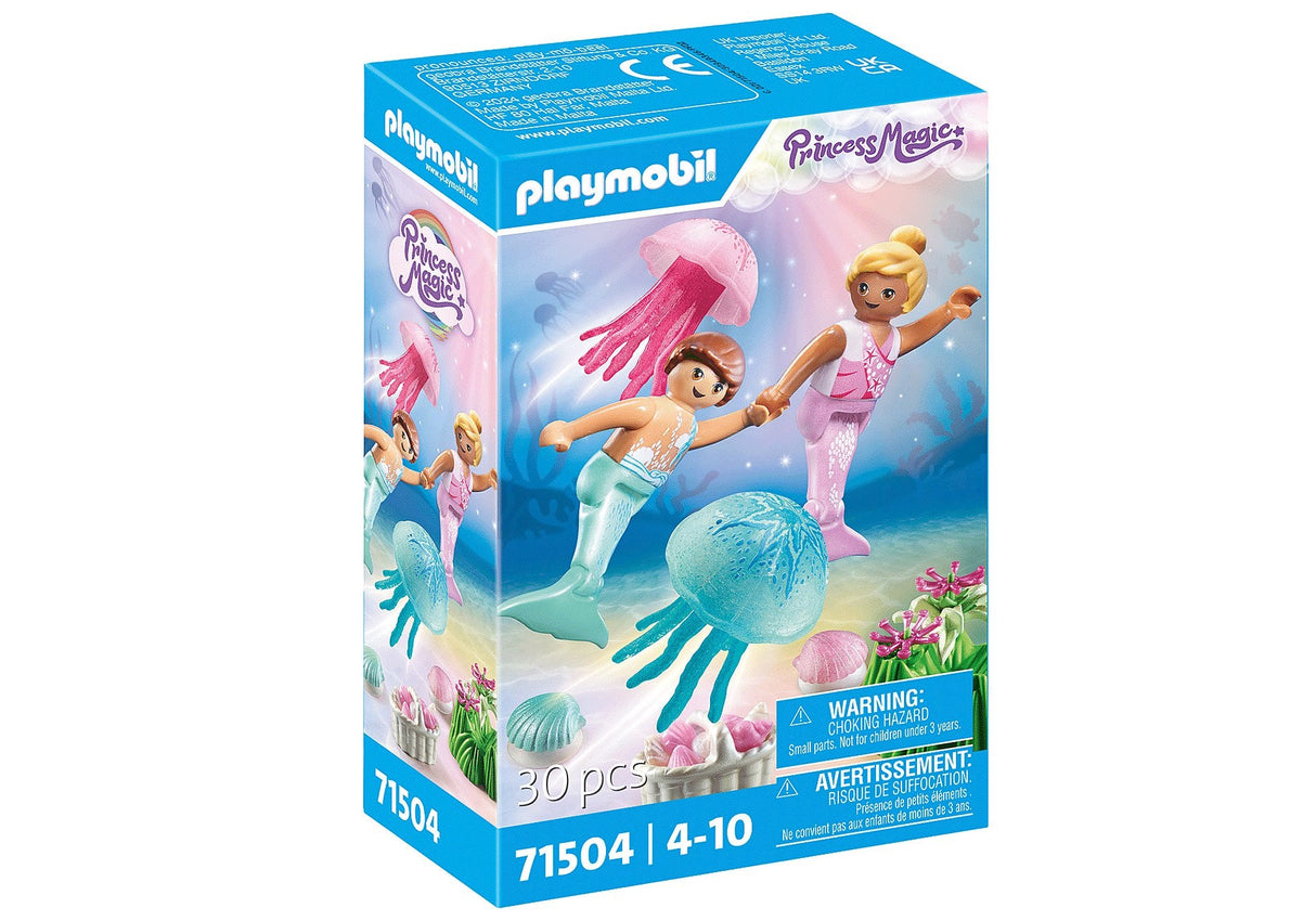 Playmobil 71504 Princesa Mágica Mar Infantil Con Medusas