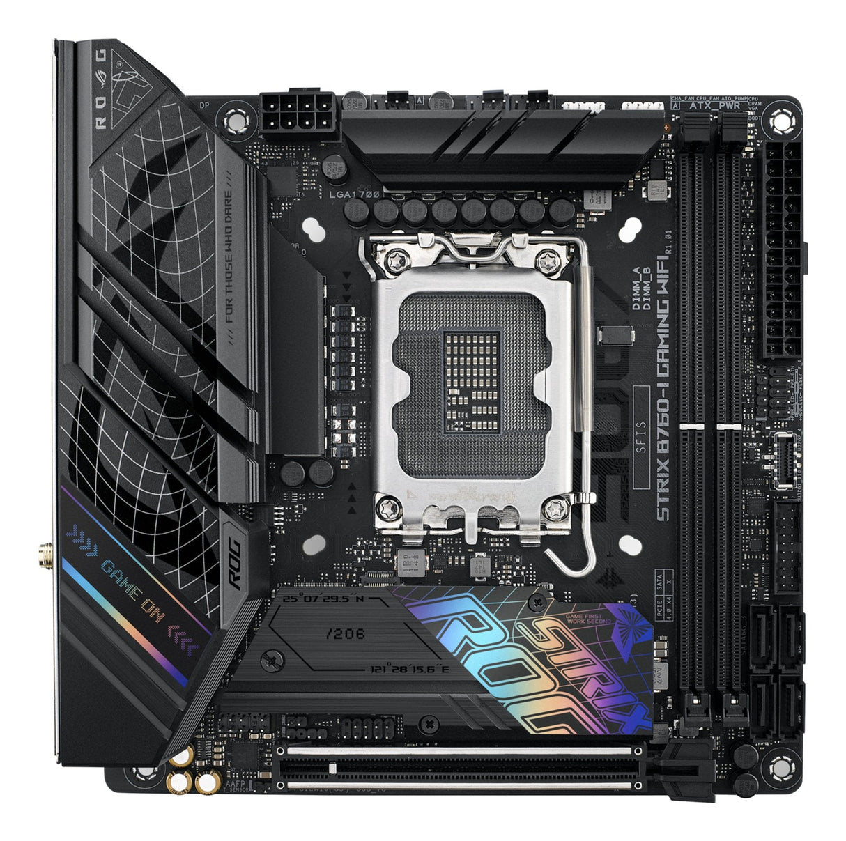 EAN 0195553997652 - ASUS ROG STRIX B760-I GAMING WIFI Intel B760 LGA 1700 mini ITX imagen 1