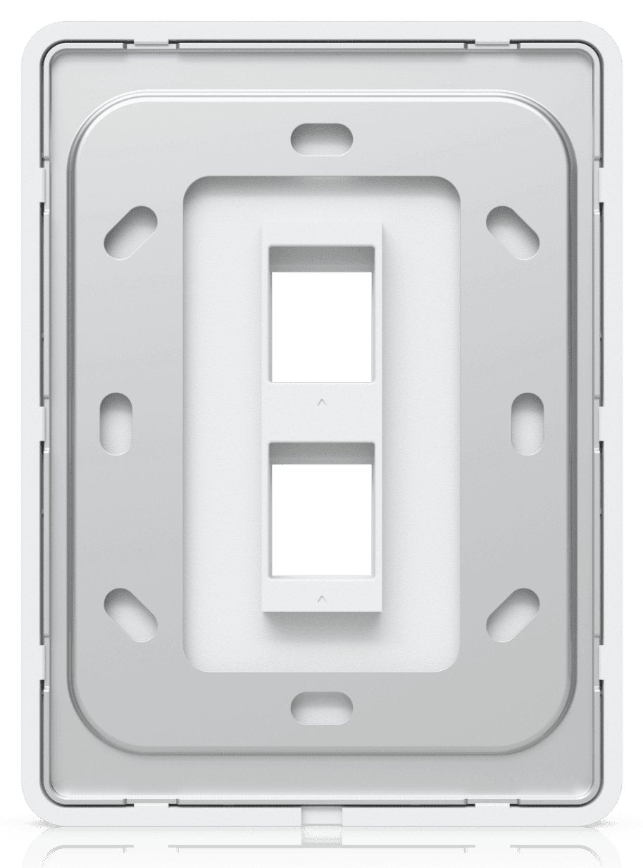 Universal Keystone Wall Plate With Paintable Cover For A