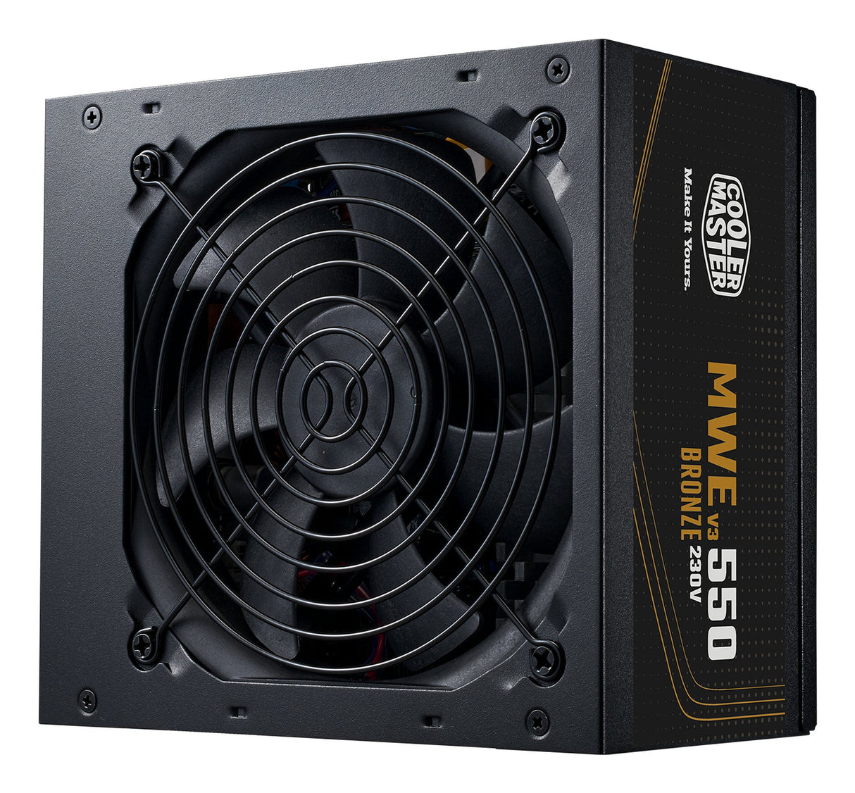 EAN 4719512145104 - Cooler Master MWE Bronze 550 V3 230V unidad de fuente de alimentación 550 W 24-pin ATX ATX Negro imagen 1