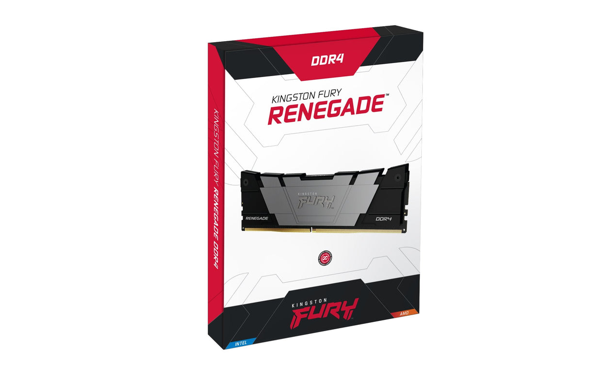 Memoria Kingston Ddr4 32gb 3600 Cl18 Fury Renegade Negro Xmp Retail Kf436c18rb2/32