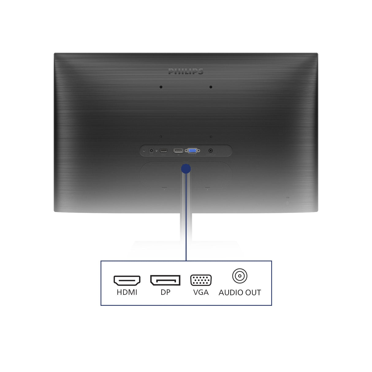 EAN 8712581758530 - Philips E Line 245E1S/00 pantalla para PC 60,5 cm (23.8") 2560 x 1440 Pixeles 2K Ultra HD LCD Negro imagen 7