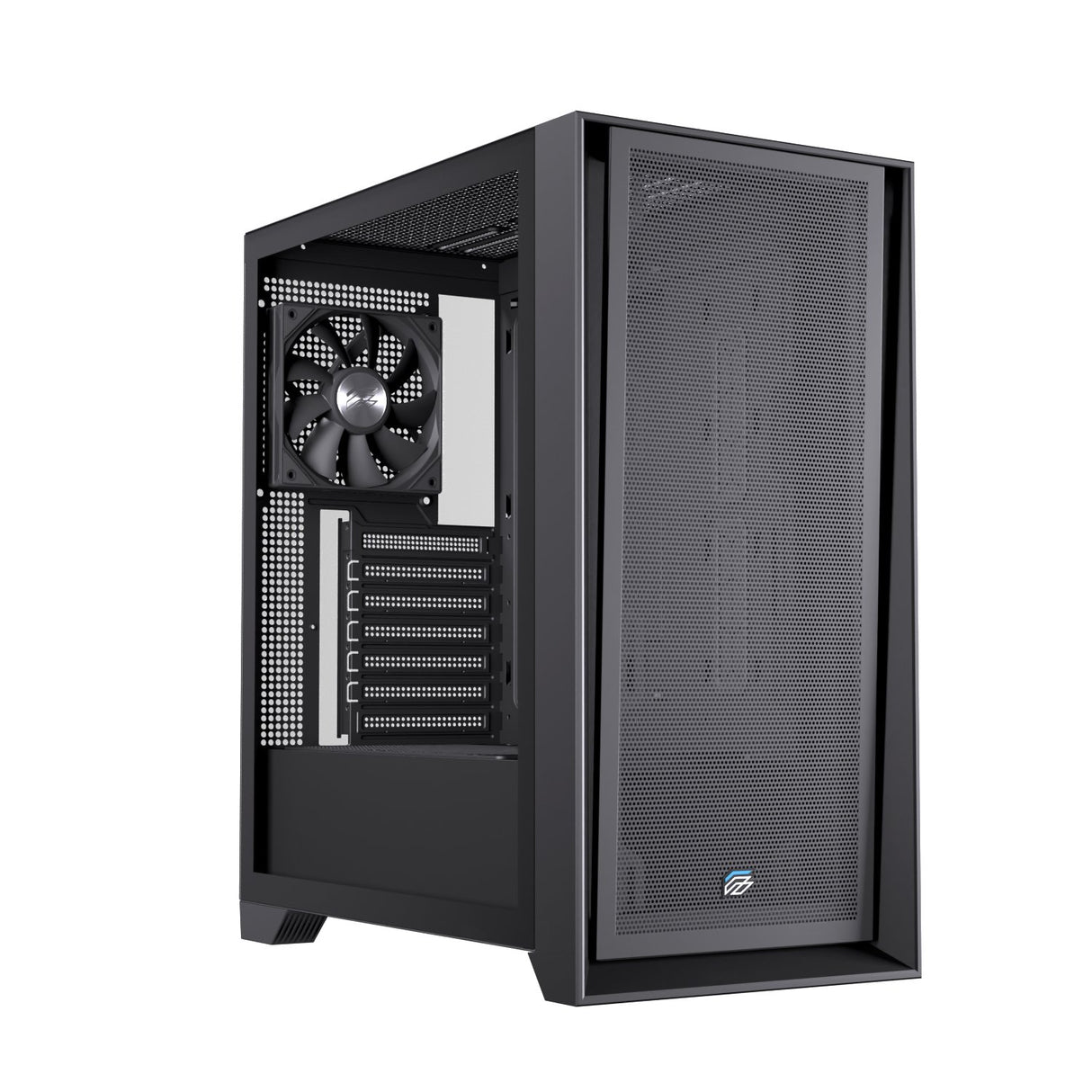 EAN 6977277360103 - Einarex EXCS-PL-600C-B carcasa de ordenador Midi Tower Negro imagen 1
