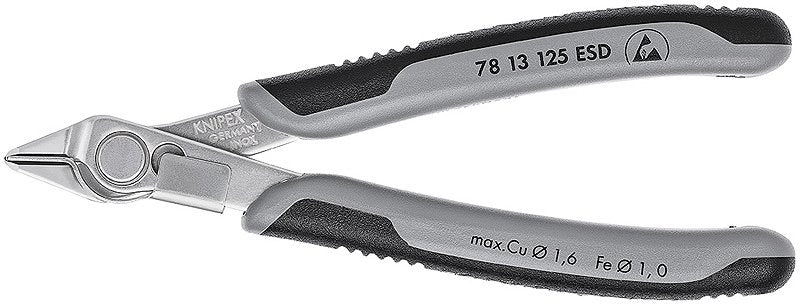 EAN 4003773025153 - Knipex 78 13 125 ESD alicate Alicate diagonal de corte imagen 1