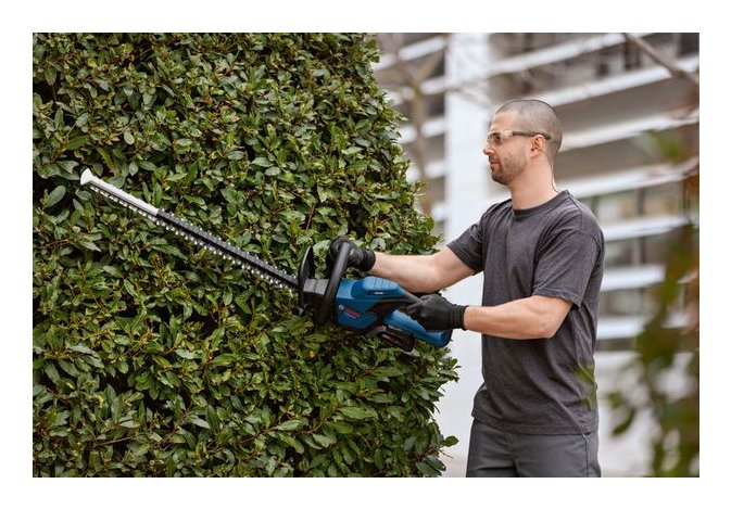 Cortasetos A Batería Bosch Professional Ghe 18v-50 Professional Solo, 18 Voltios, Azul, Sin Batería Ni Cargador 06008c9500