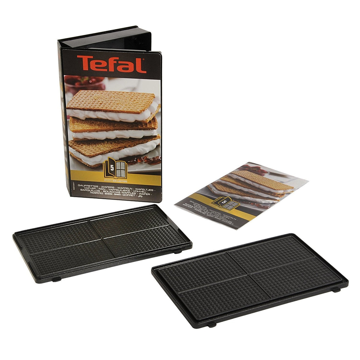 Tefal Xa800512 Wafer Plates For Sw852 Sandwich Maker