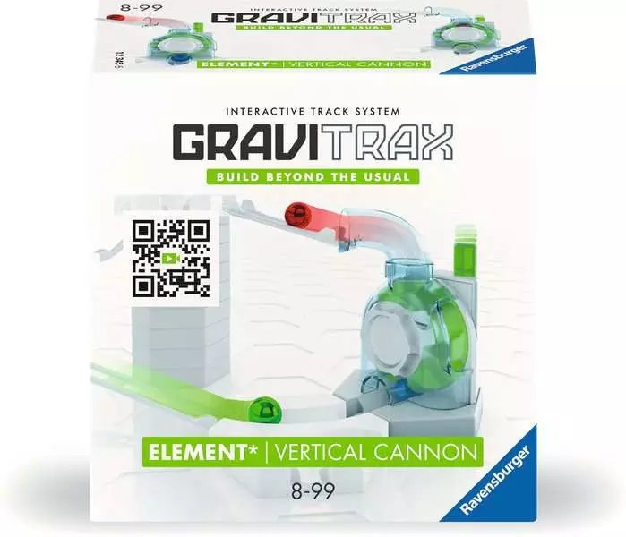 Cañón Vertical De Elemento Gravitrax De Ravensburger, Tren 27465