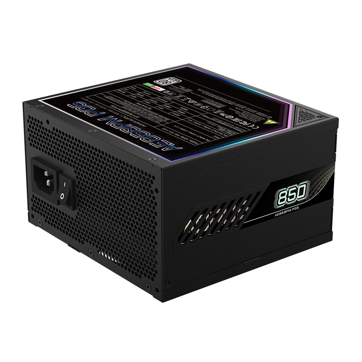 EAN 4719331554262 - GIGABYTE AORUS ELITE P850W unidad de fuente de alimentación 850 W 20+4 pin ATX Negro imagen 6