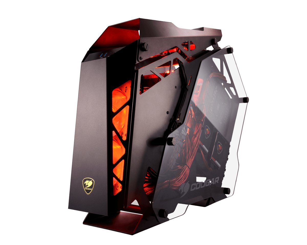 EAN 4715302441166 - COUGAR Conquer Midi Tower Negro, Naranja imagen 8