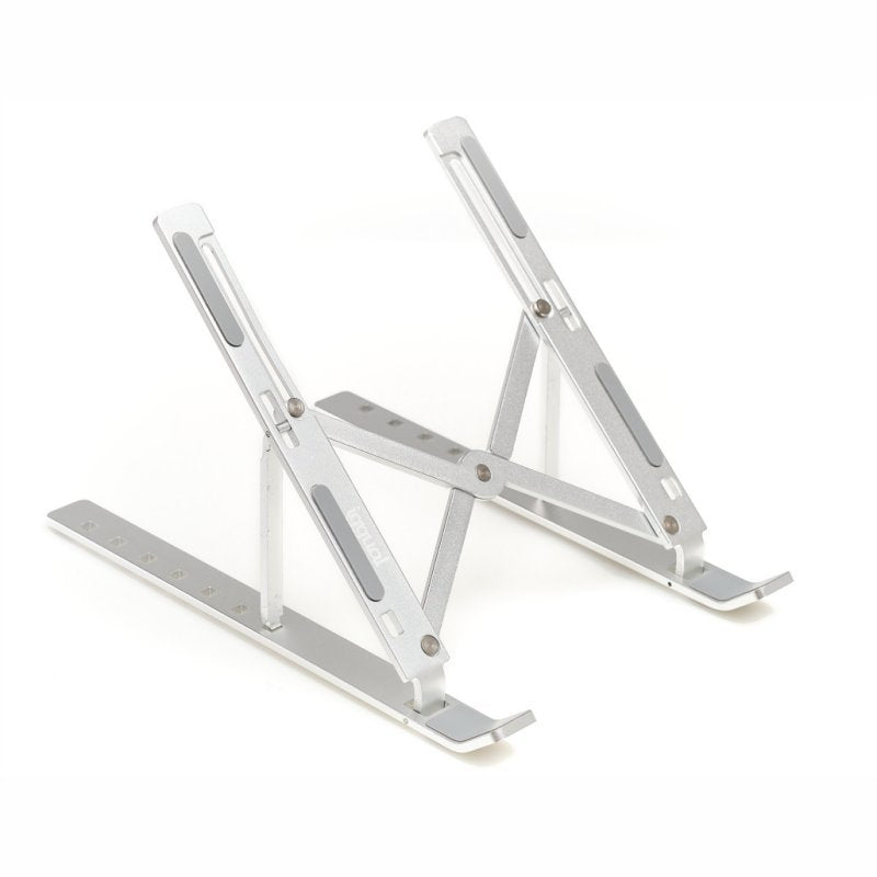 Iggual Soporte Portátil Plegable Aluminio Plata 17
