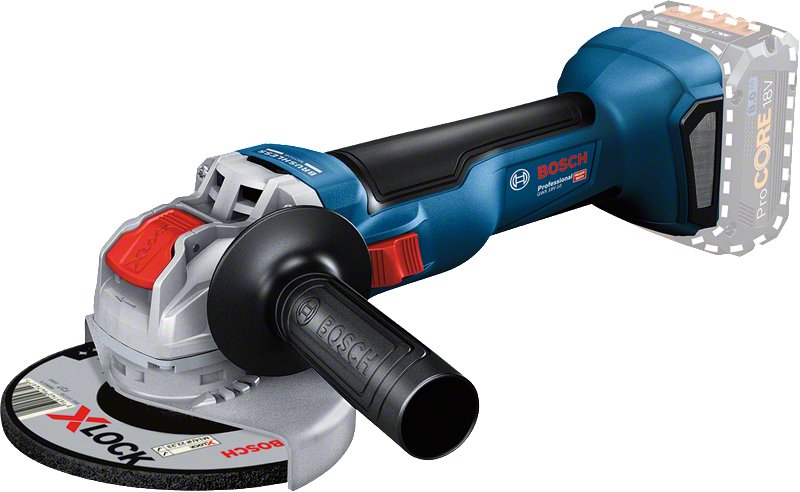 Amoladora Angular A Batería Bosch Gwx 18v-10 Solo Clc