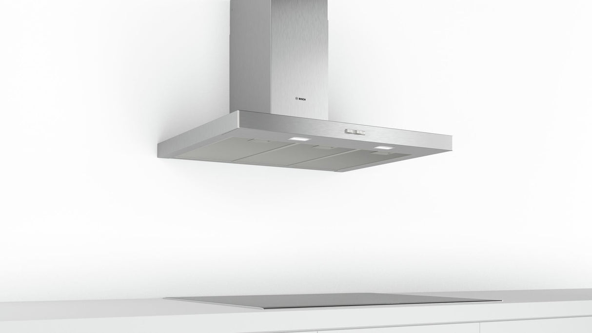 EAN 4242005036097 - Bosch Serie 2 DWB96BC50 campana De pared Acero inoxidable 590 m³/h imagen 2