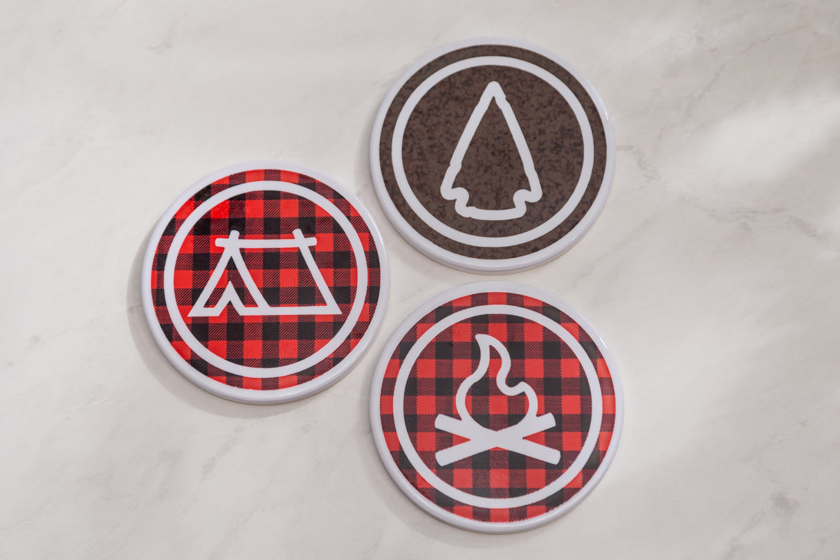 Cricut 2006582 Posavasos 4 Alrededor